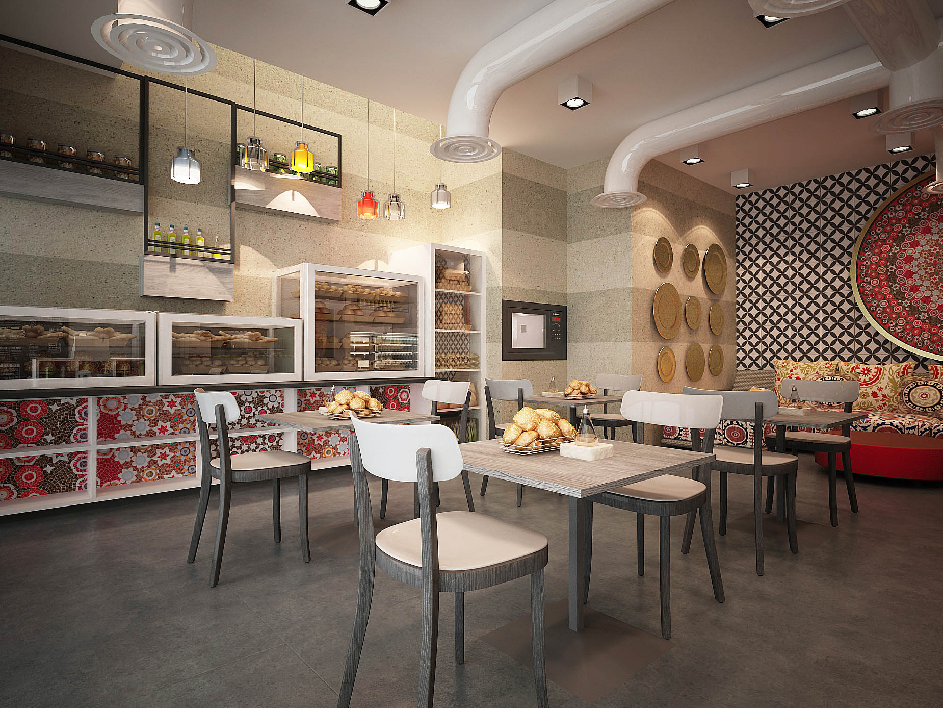 金角餐厅 | 科威特建筑新地标-0