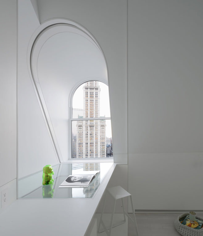 纽约曼哈顿顶层 penthouse 室内设计丨美国曼哈顿丨David Hotson Architect-47