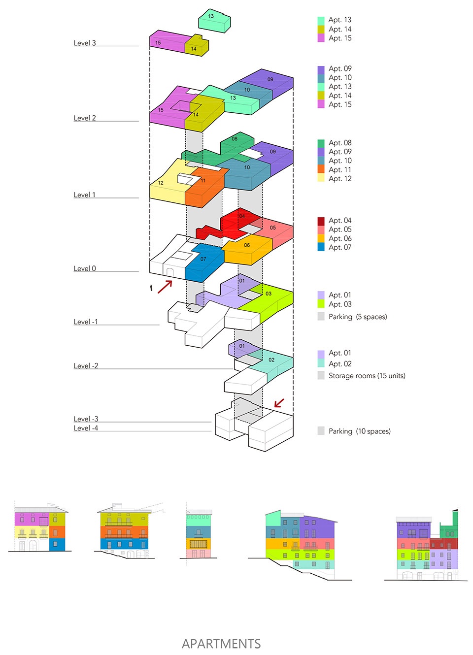 历史与现代的完美融合 | OHLAB 翻新西班牙帕尔马老城区住宅楼-51