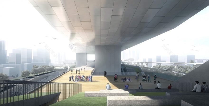 大浪文体中心中标方案 · 立方设计打造城市新地标-64