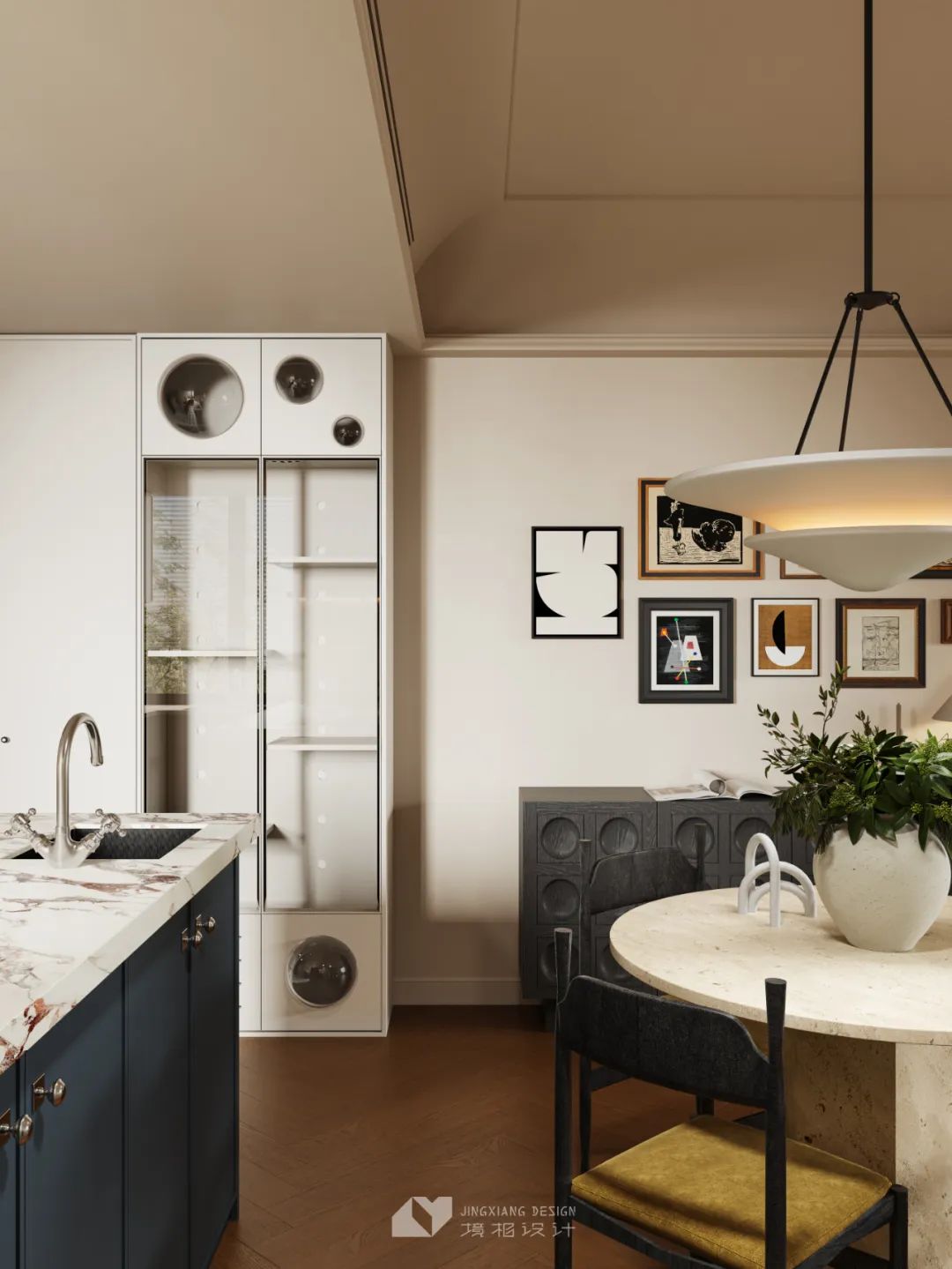 和煦表达 · 深圳健康花城轻法式设计丨中国深圳丨境相设计-29