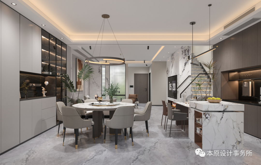 龙湖滟澜海岸现代简约住宅丨本原设计事务所-19