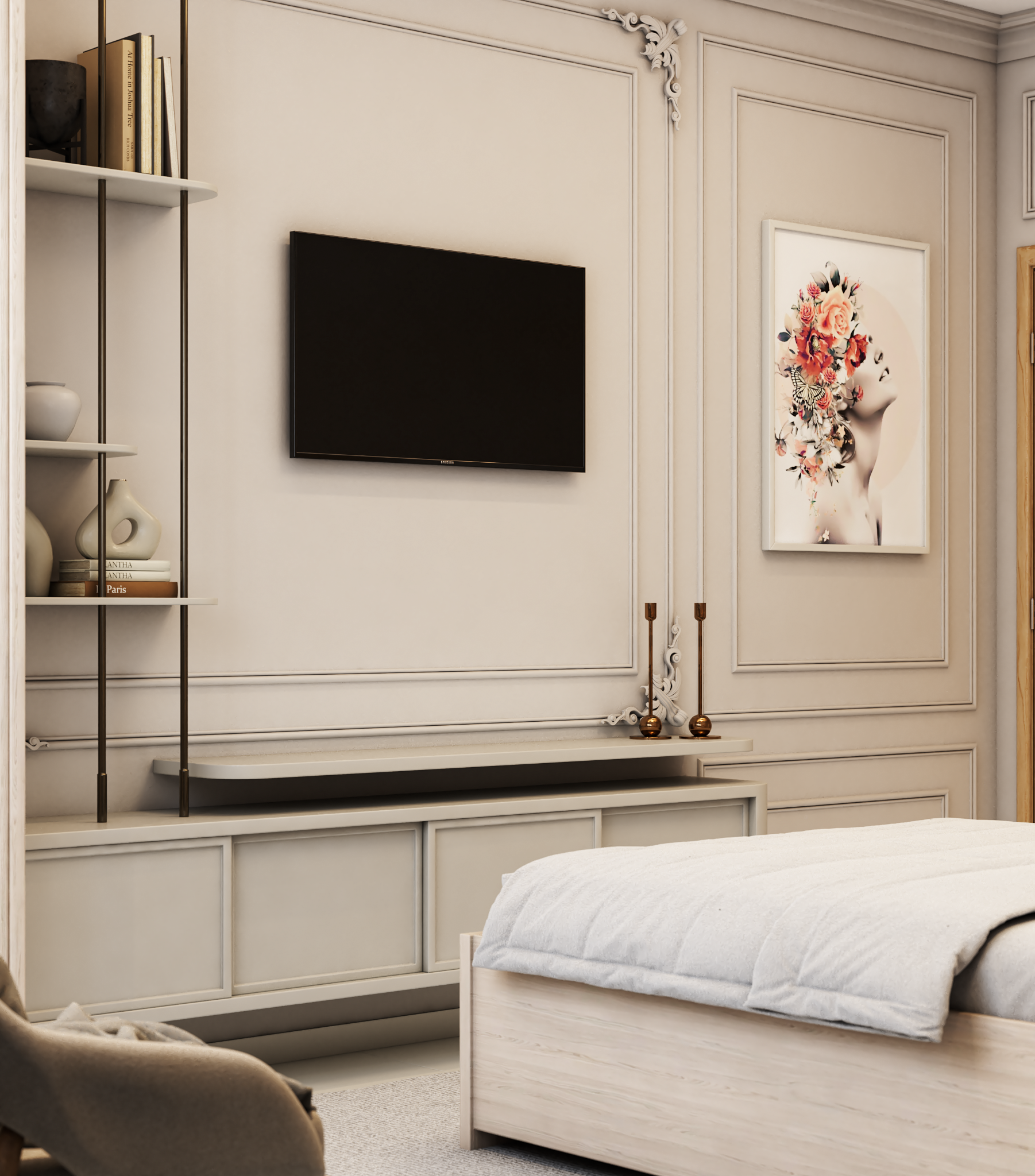 Quarto de Casal 卧室设计-13