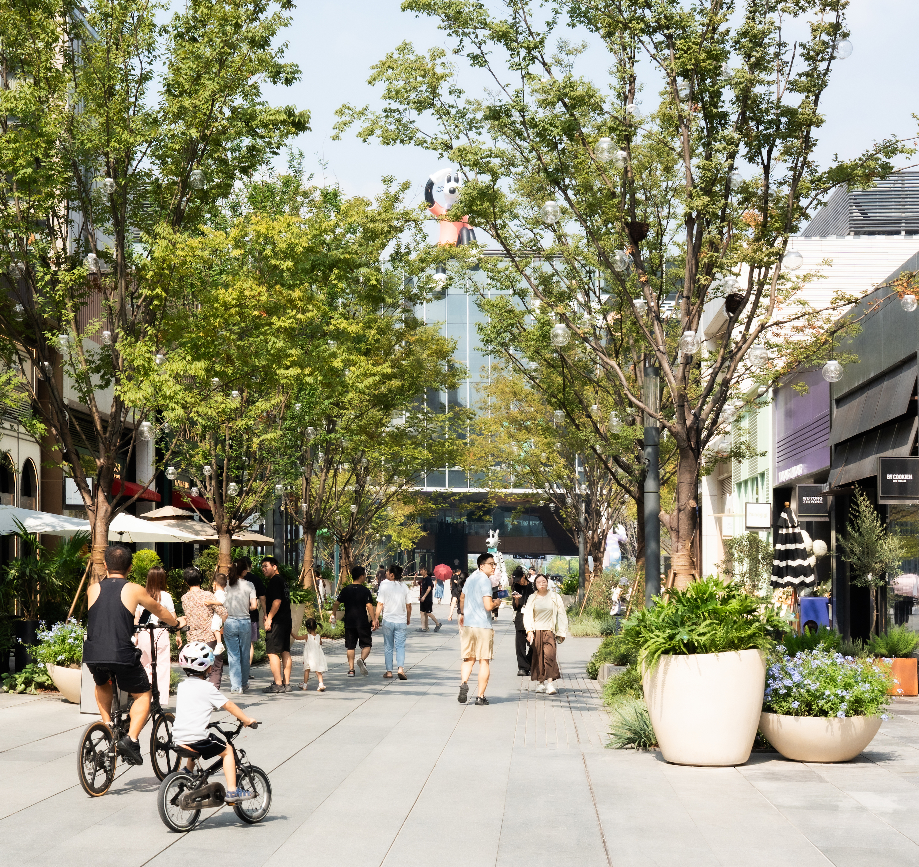 杭州亚奥万象天地景观提升:让自然回归，让生活回归 丨中国杭州丨风物营造-5