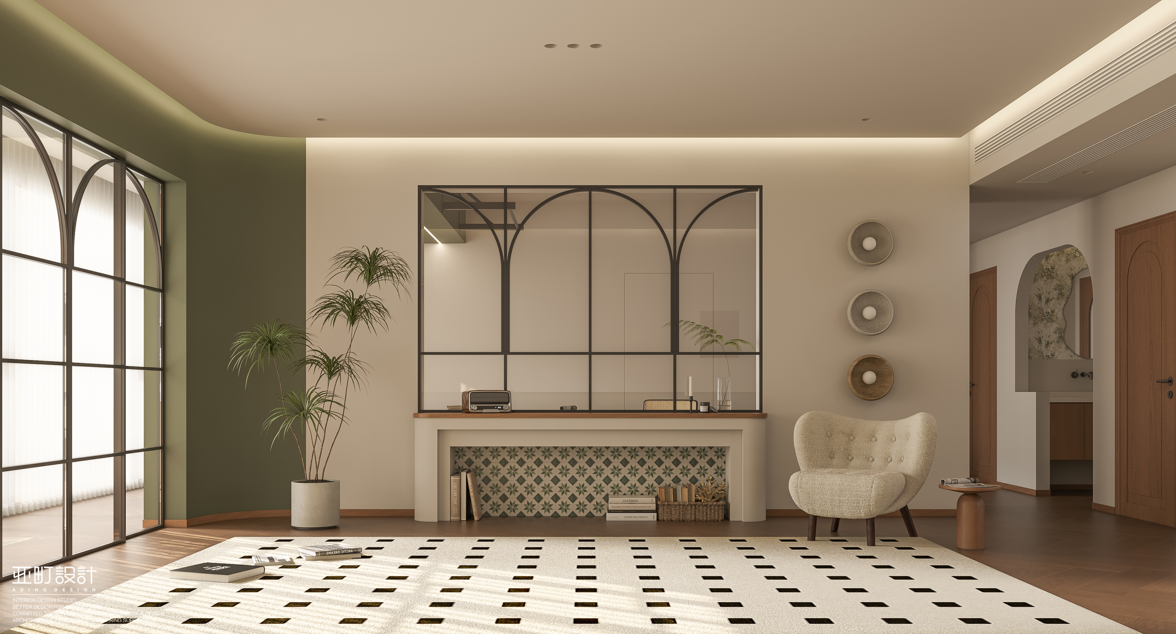 藏珑湖上国际花园丨亚町设计-3