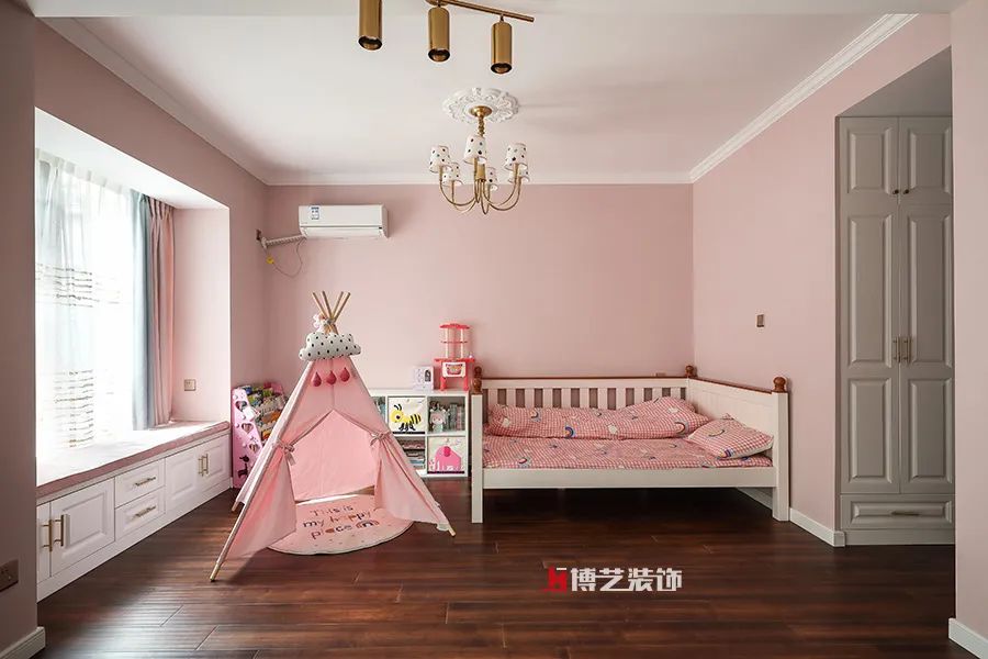 平湖名门府轻奢风，曹峰设计师的 170m²美式轻奢之作-33