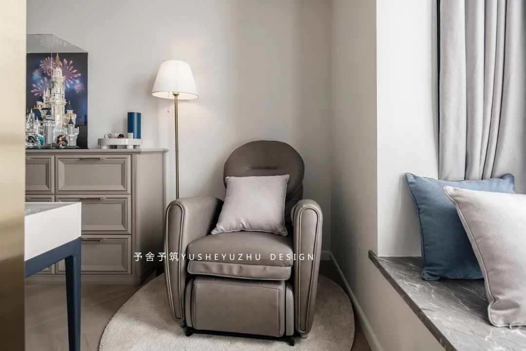 深圳渔民村美式简约之家丨中国深圳丨予舍予筑空间设计（深圳）事务所-43