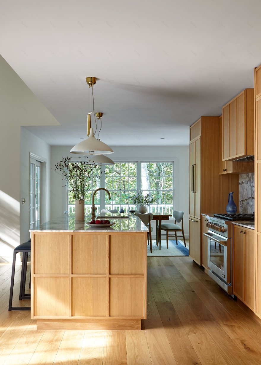 东汉普顿避暑别墅丨美国纽约丨Cochineal Design,LLC-3