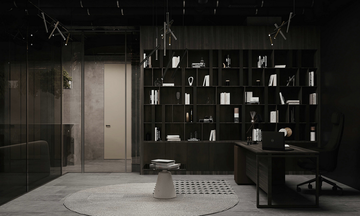 乌克兰基辅 115㎡办公空间设计-15