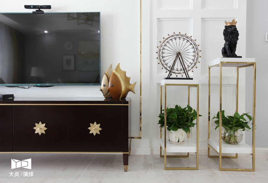 138 平美式轻奢家，精致简约尽展多元文化魅力-19