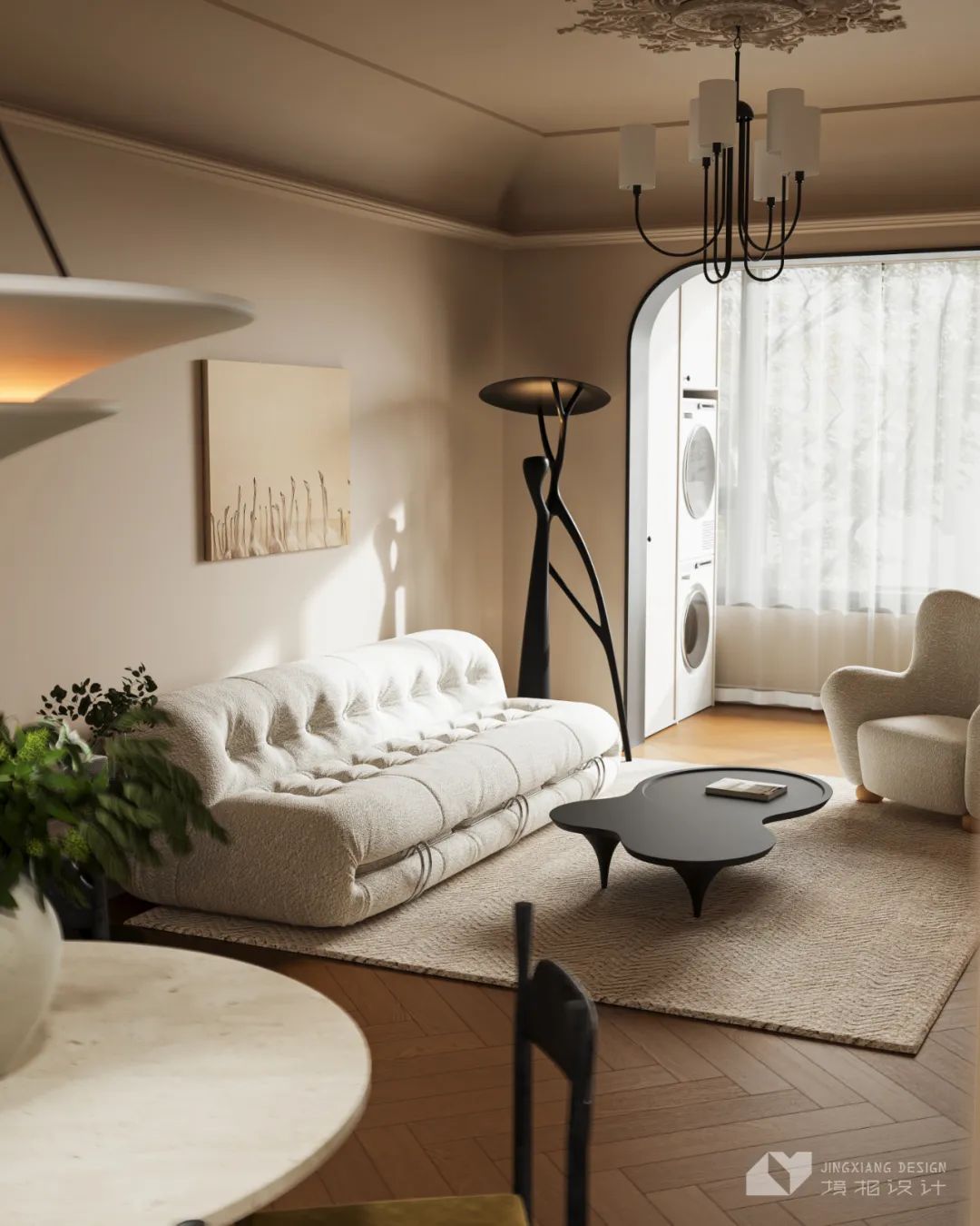 和煦表达 · 深圳健康花城轻法式设计丨中国深圳丨境相设计-43