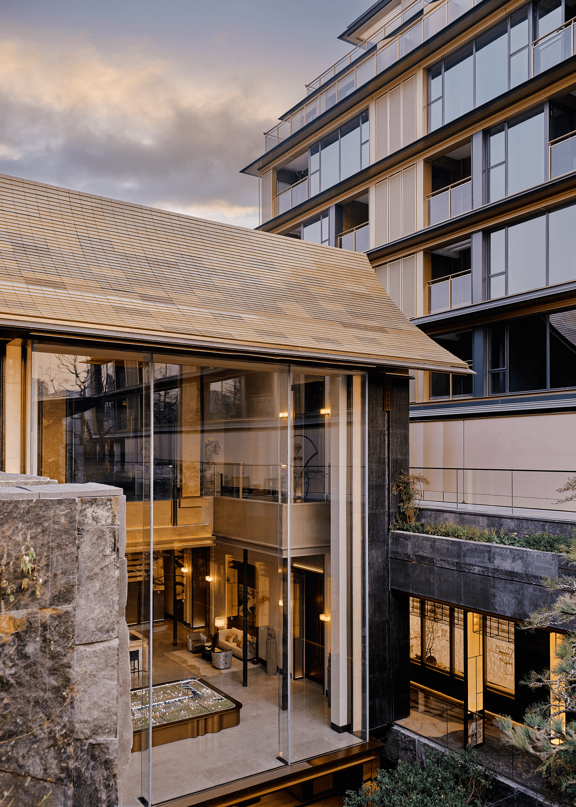 越秀运河樾丨中国杭州丨集艾设计（褚震团队负责空间设计,汪丽团队负责软装设计）-6