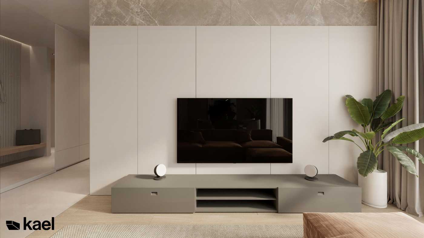 Проект 3к квартиры 90 м2 с вариантами планировки студии - Фото интерьеров-40