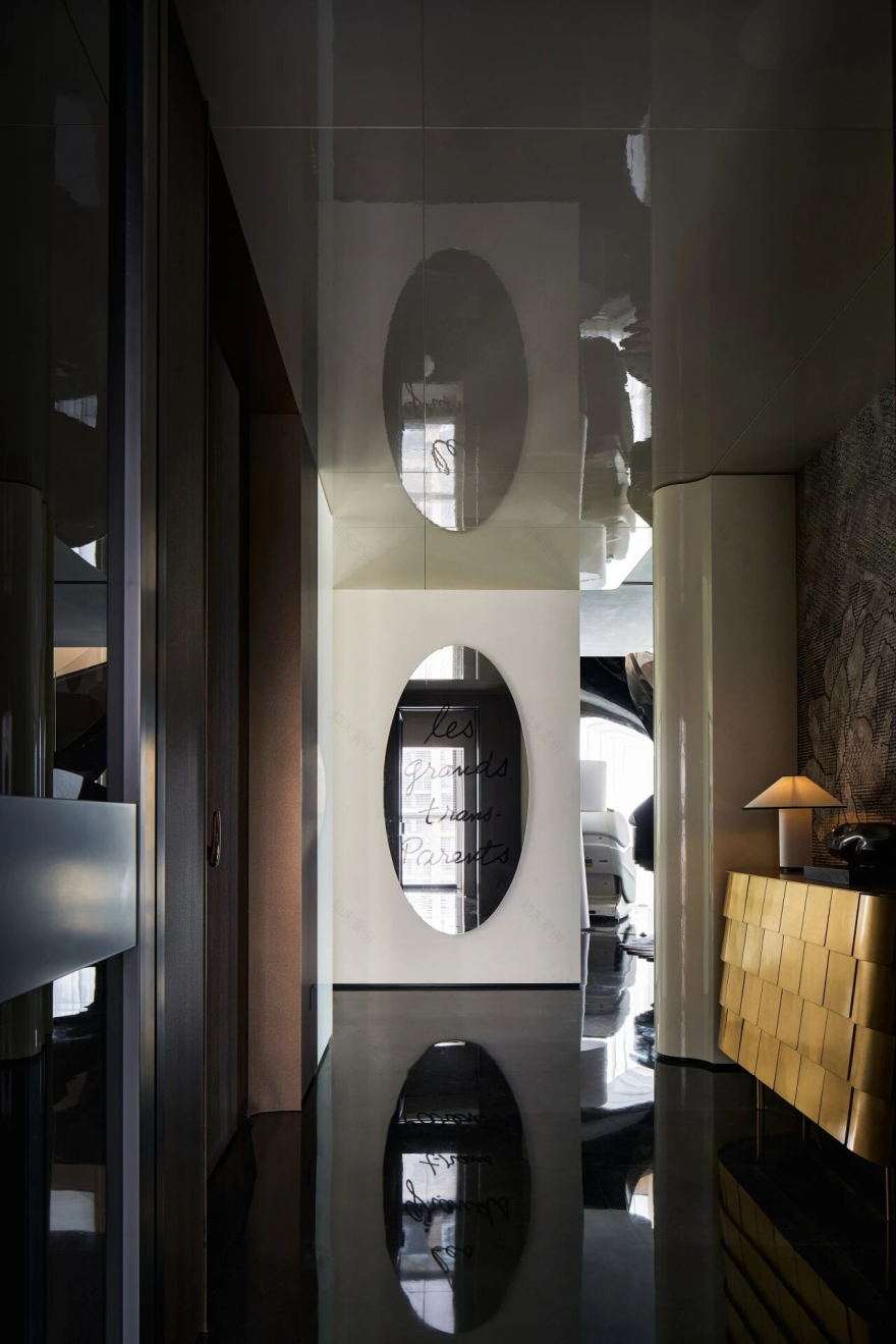 锦绣滨江双层豪宅丨中国重庆丨纳物凡璞空间设计-25