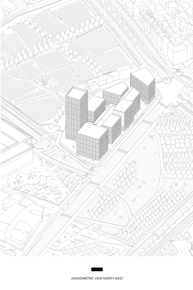 法国斯特拉斯堡 NOLISTRA 住房项目丨LAN Architecture-41