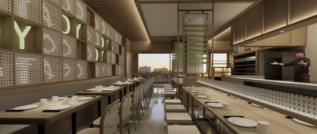 传统扬州小吃店的现代艺术演绎丨中国无锡-9