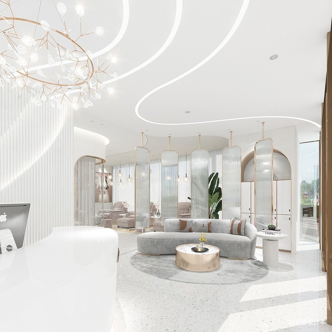 济南美容中心香格里拉店休闲空间177平米装修案例丨中国济南-10