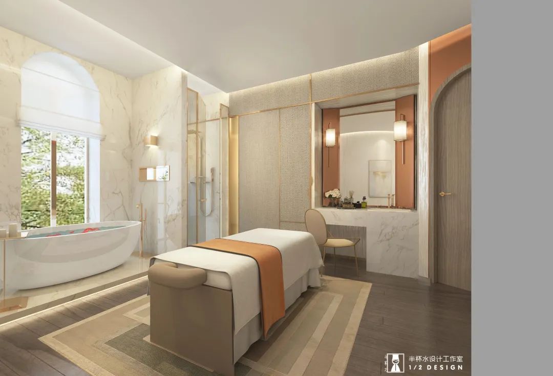 美容理发店精致设计丨半杯水工作室-66