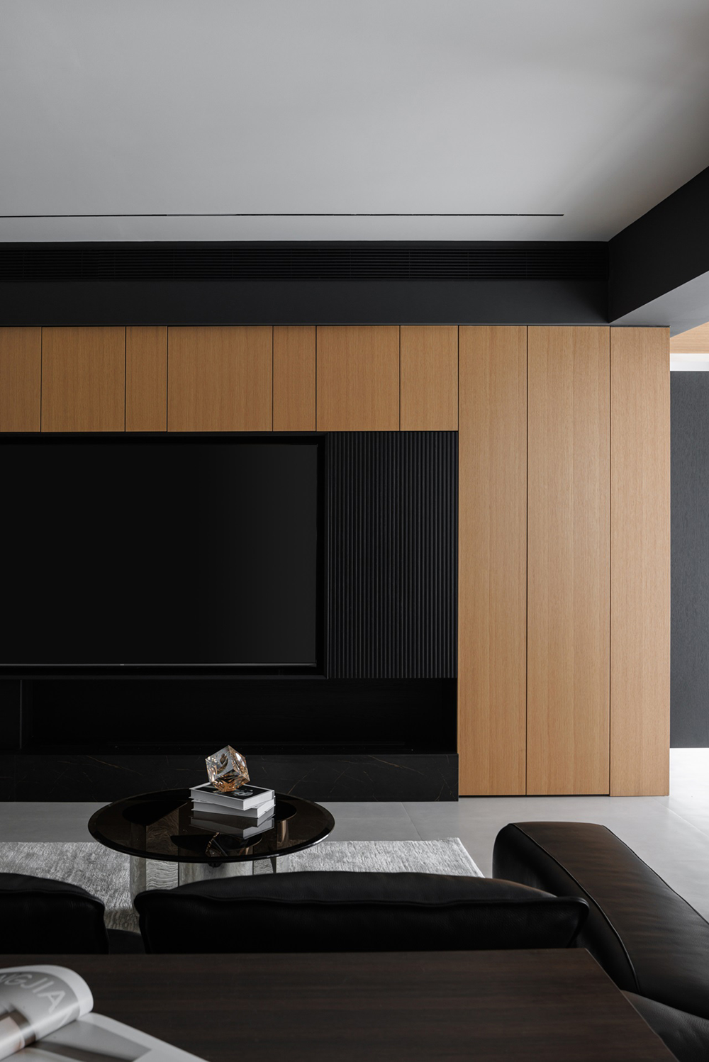 私宅设计:黑白之间,极致简约丨中国成都丨成都宏福樘设计,巴克空间设计-13