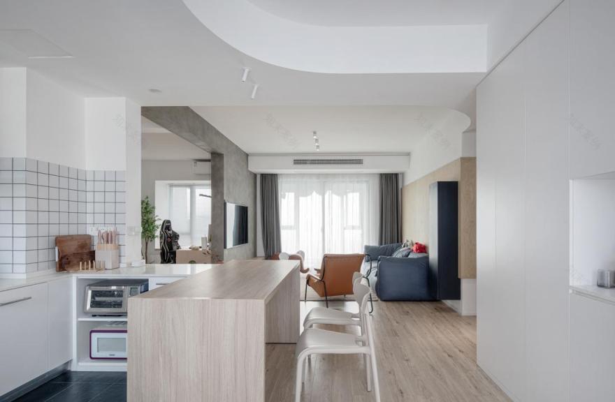 极简空间 · 120 平现代大居室的创新设计-47