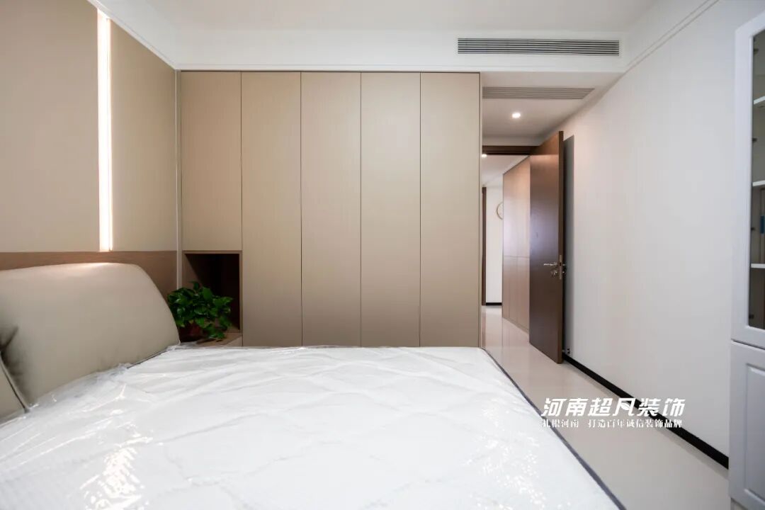 完工首发丨二七区中铁电气化家园，128㎡现代简约，让空间回归纯粹-148