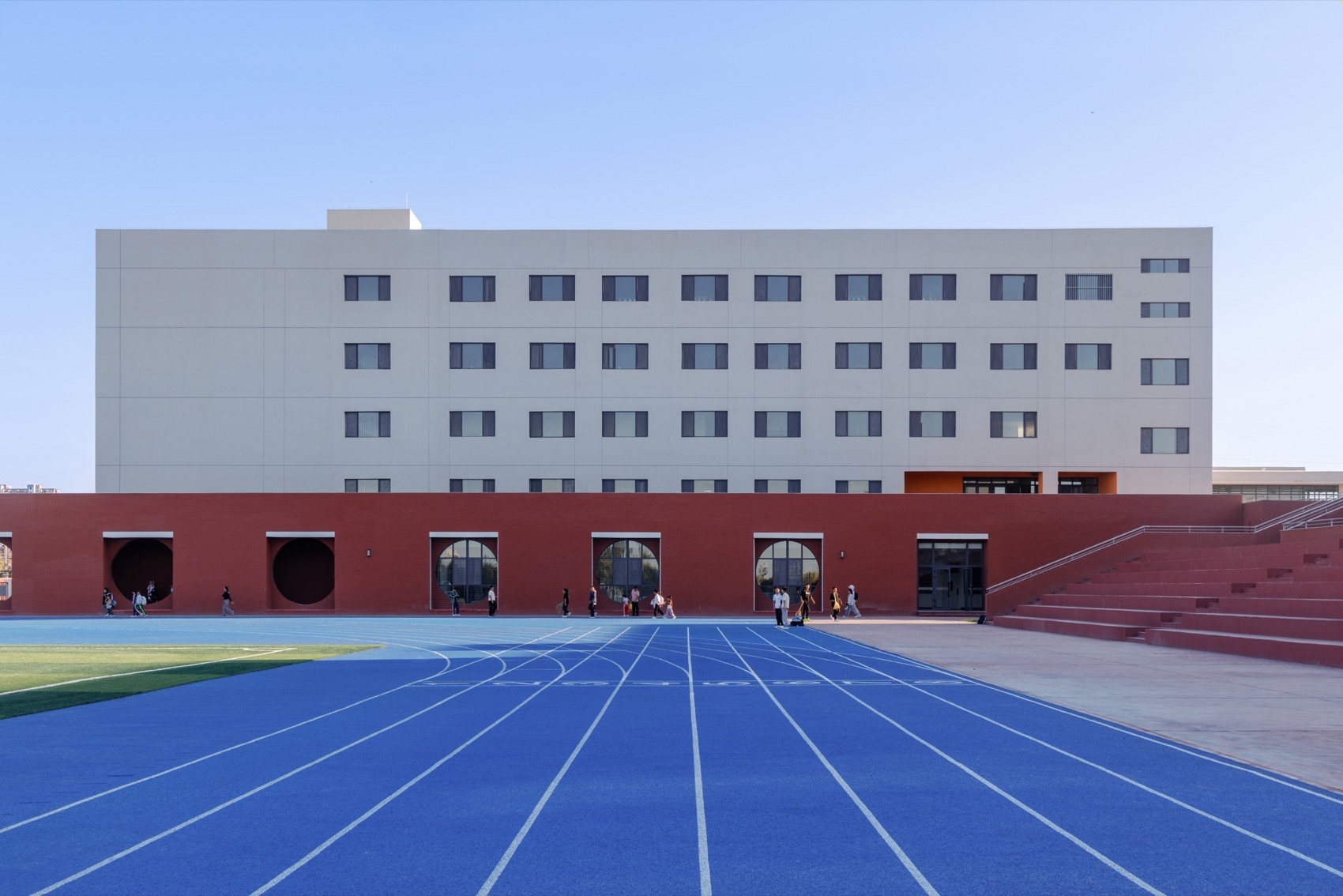 胡杨河市天北实验中学丨中国新疆丨江苏中锐华东建筑设计研究院荣朝晖工作室+趣锐(上海)-31