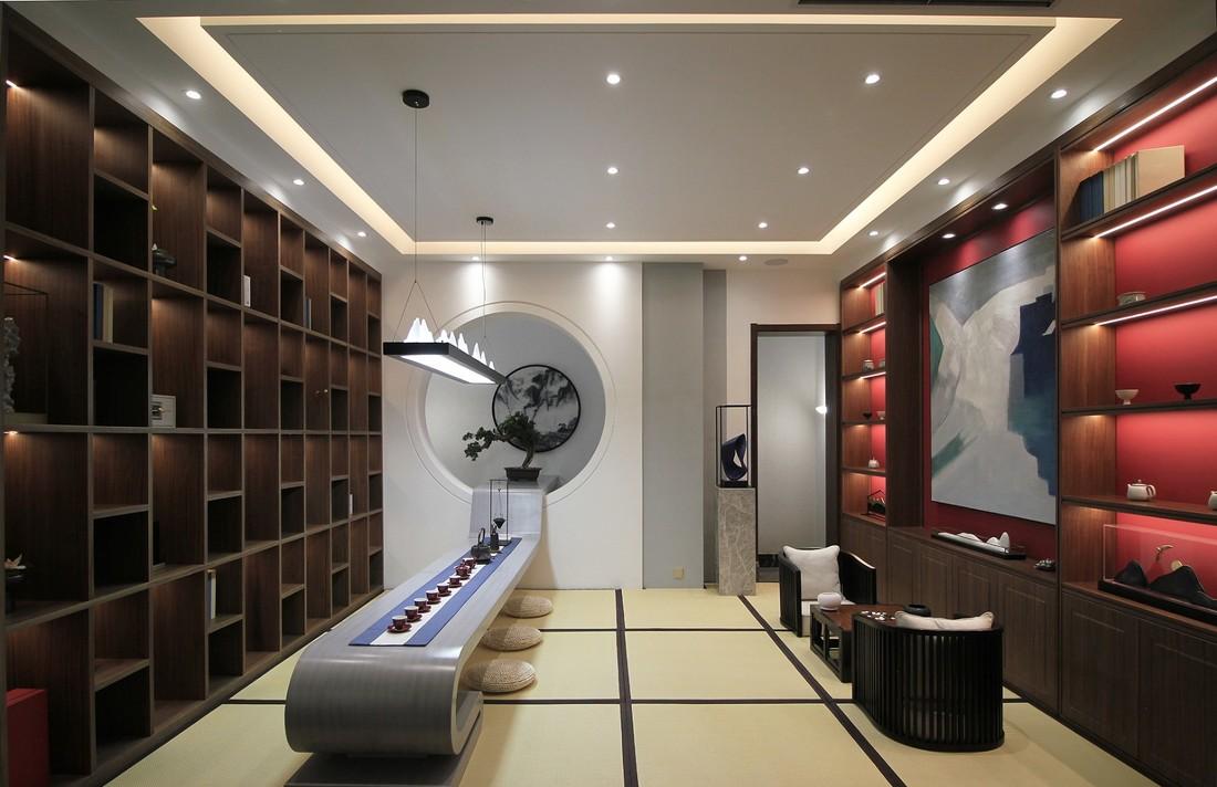 北京琦韵亦品装饰设计有限公司打造新中式样板间,呈现雅致空间-22