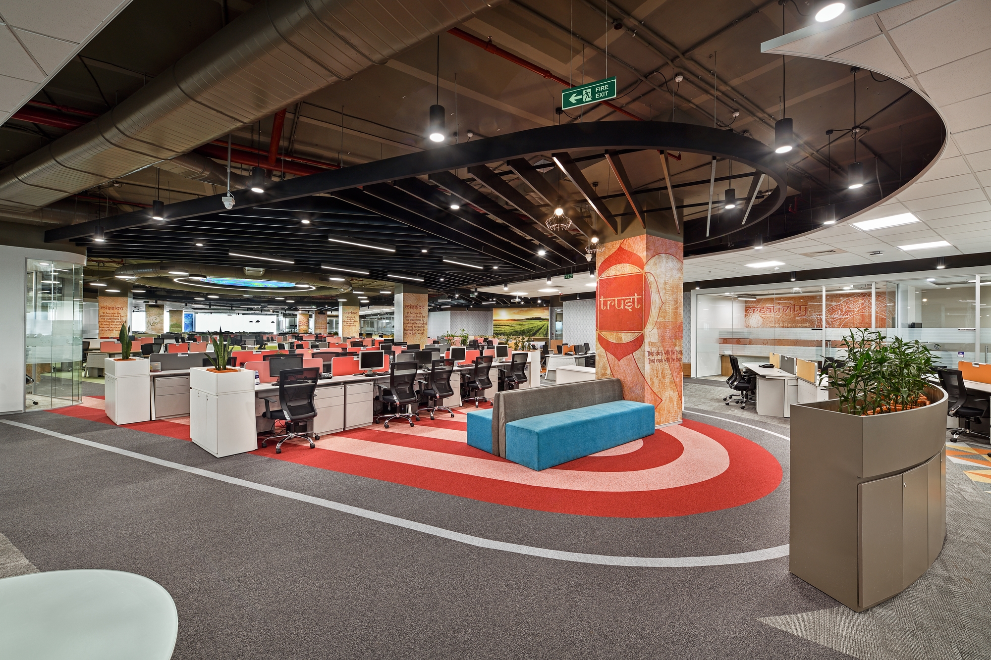 纳孟买非诺支付银行办公室设计丨印度丨ANA Designs-11