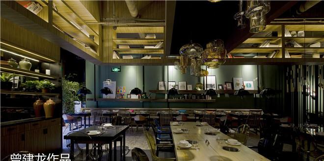 
曾建龙设计作品-臻鲜道时尚餐厅 -5