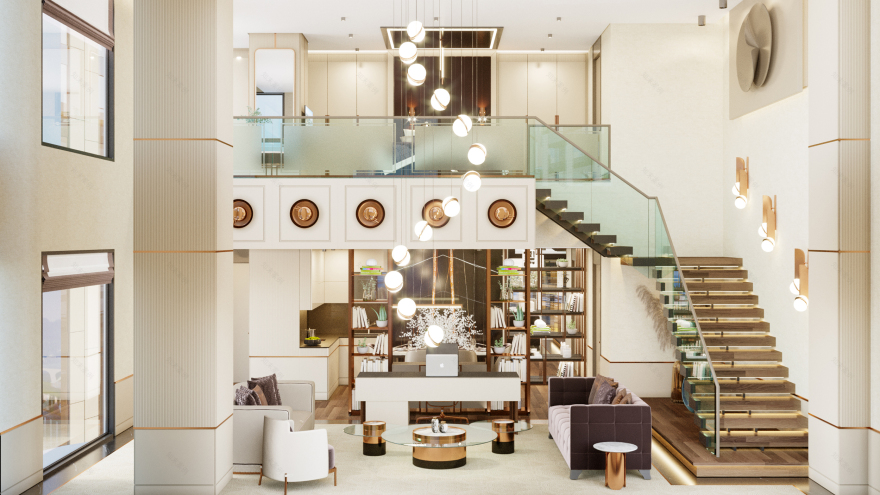 家庭工作空间区域丨土耳其安卡拉-18