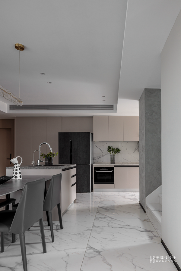 现代风格家庭住宅设计丨中国成都丨成都宏福樘设计-41