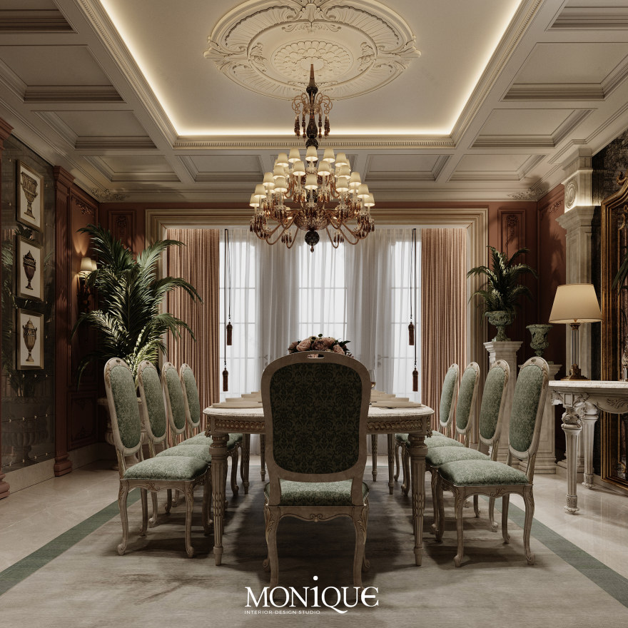 皇家餐饮丨MONIQUE DESIGN STUDIO-11