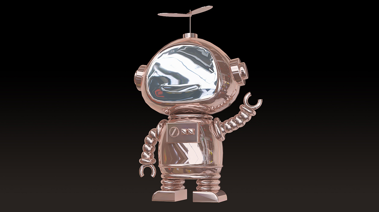 Robot Commercial art display-0