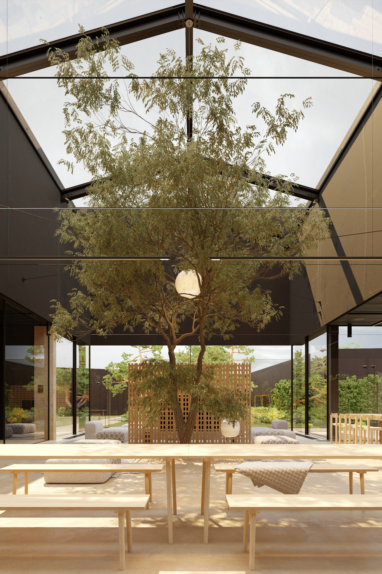 暖色极简空间设计丨Igor Sirotov-7