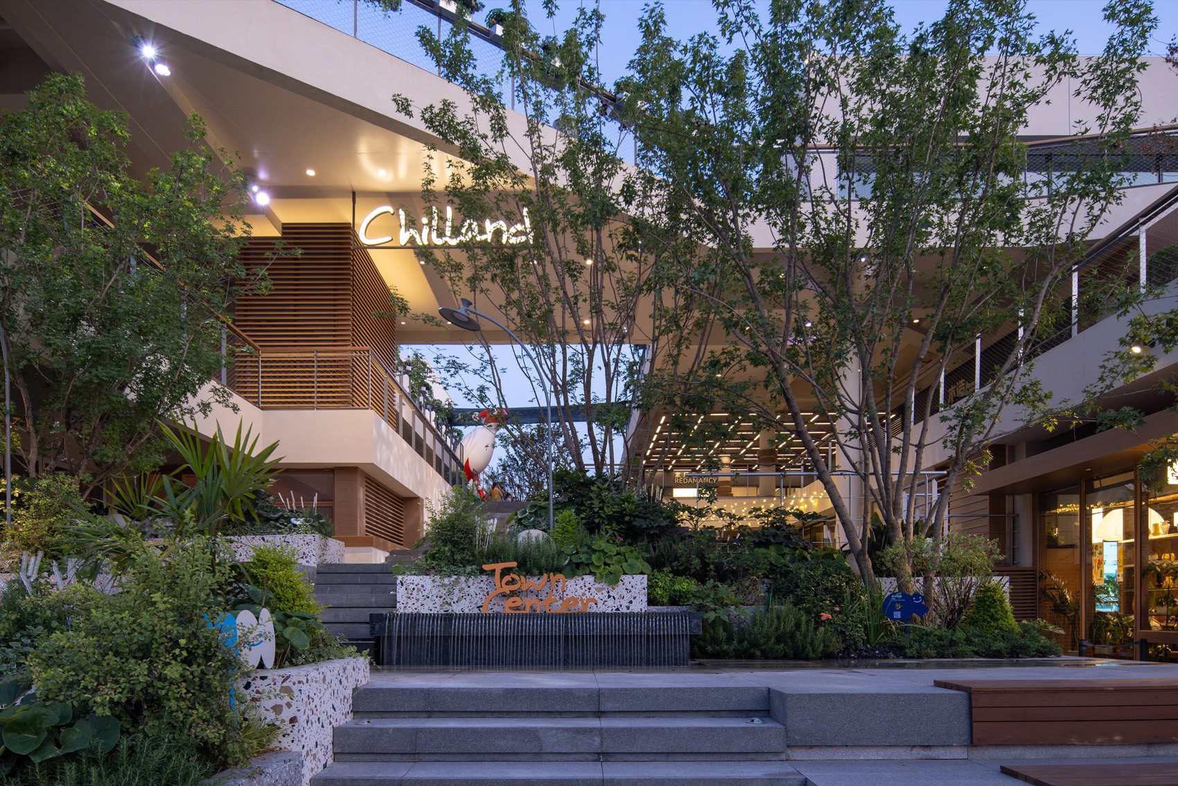 西安万科理想城北区小镇中心·池岛丨中国西安丨成都九十建筑设计有限公司-121