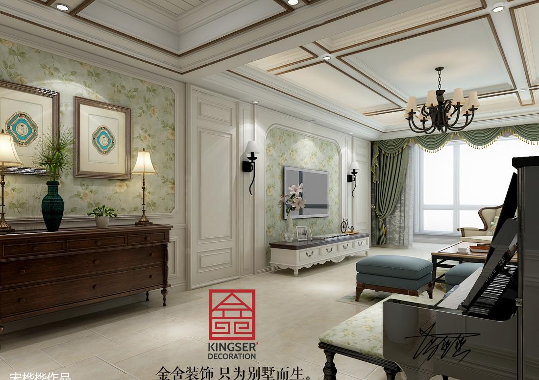 
阿尔卡地亚荣盛城简美风格怎么装——小清新 -3