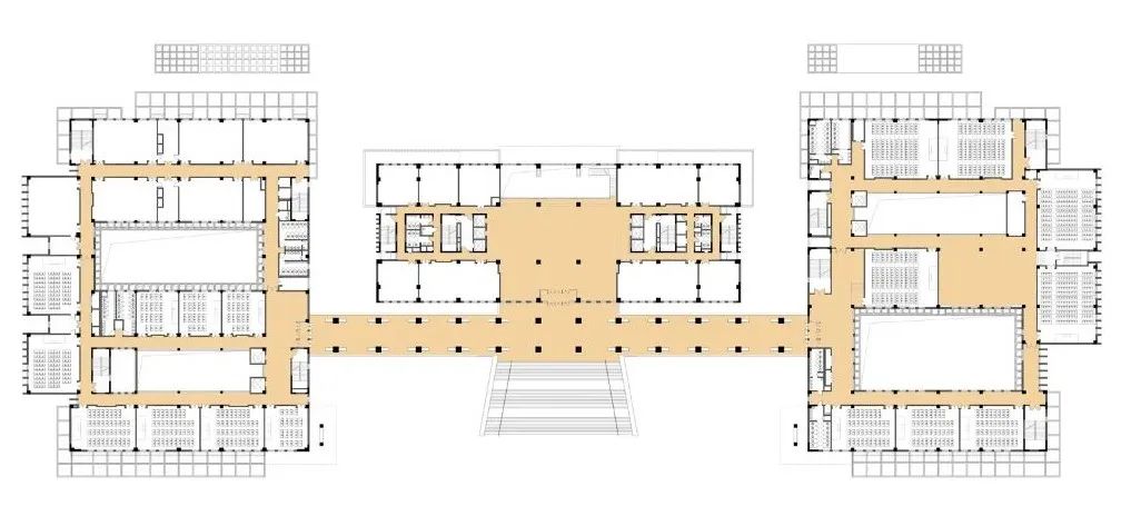 塔里木大学新校区图信中心丨中国阿拉尔丨中国建筑设计研究院-13