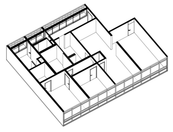 巴西 Brasília“模型区块”公寓 308S 翻新设计-33