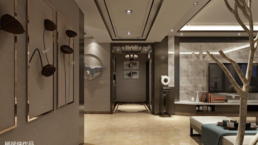 新中式黑木装修设计风格演绎-18