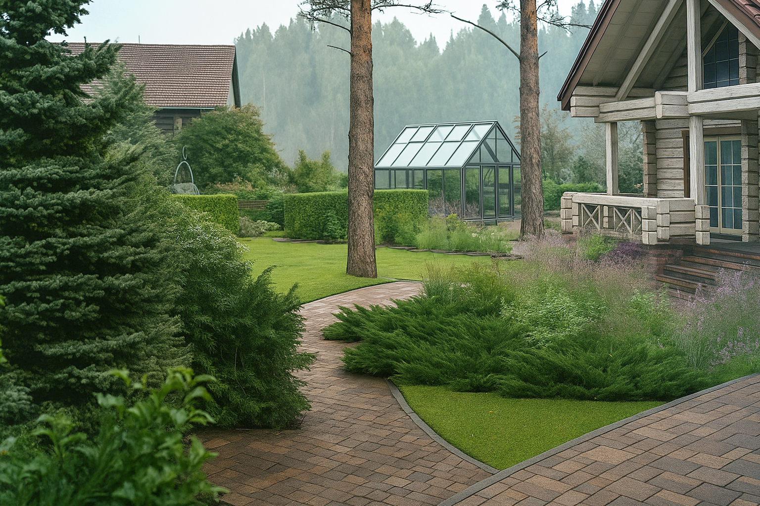 MAF项目之景观与绿化可视化及建筑设计丨“ЛАИСС”公司-2