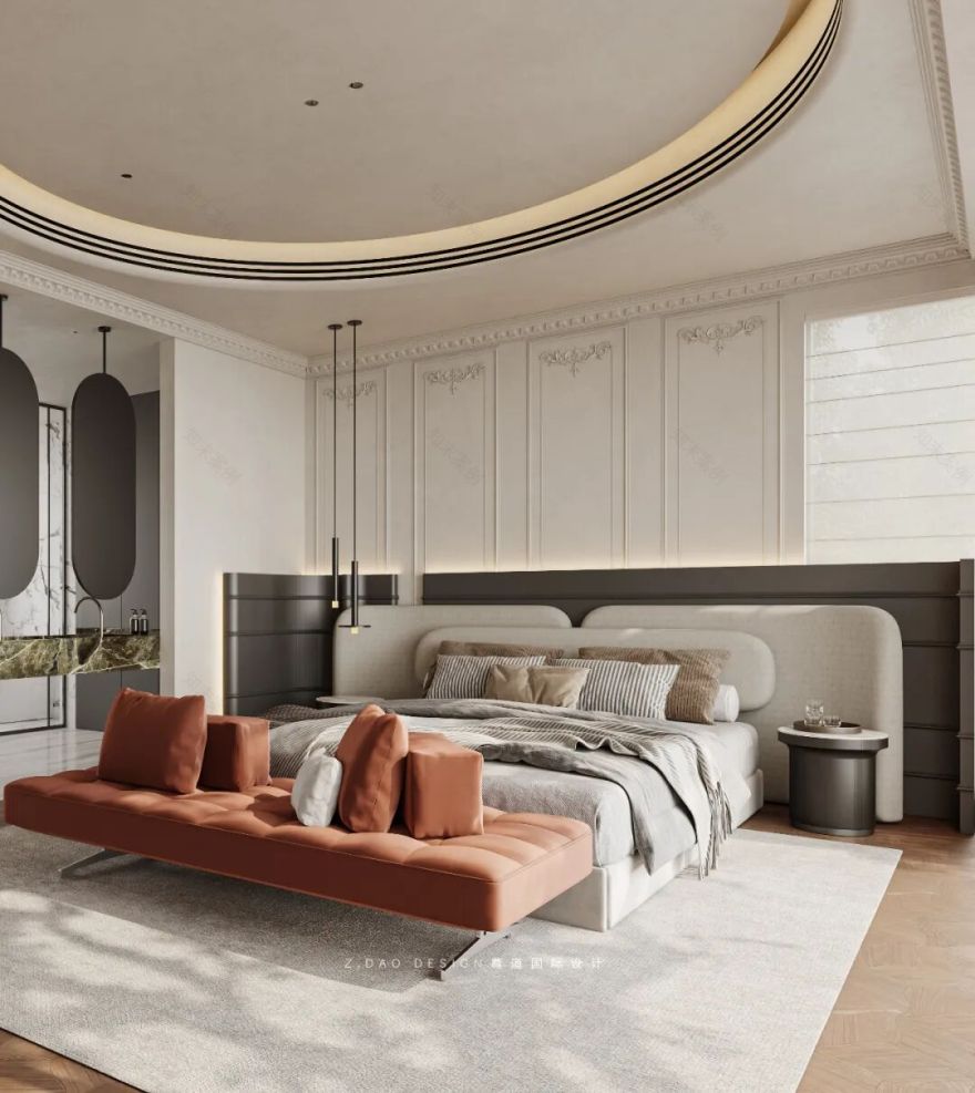 尊道新作|合肥『丽丰璞羽山』500㎡自然主义别墅,让家如有机生命般生长。-317