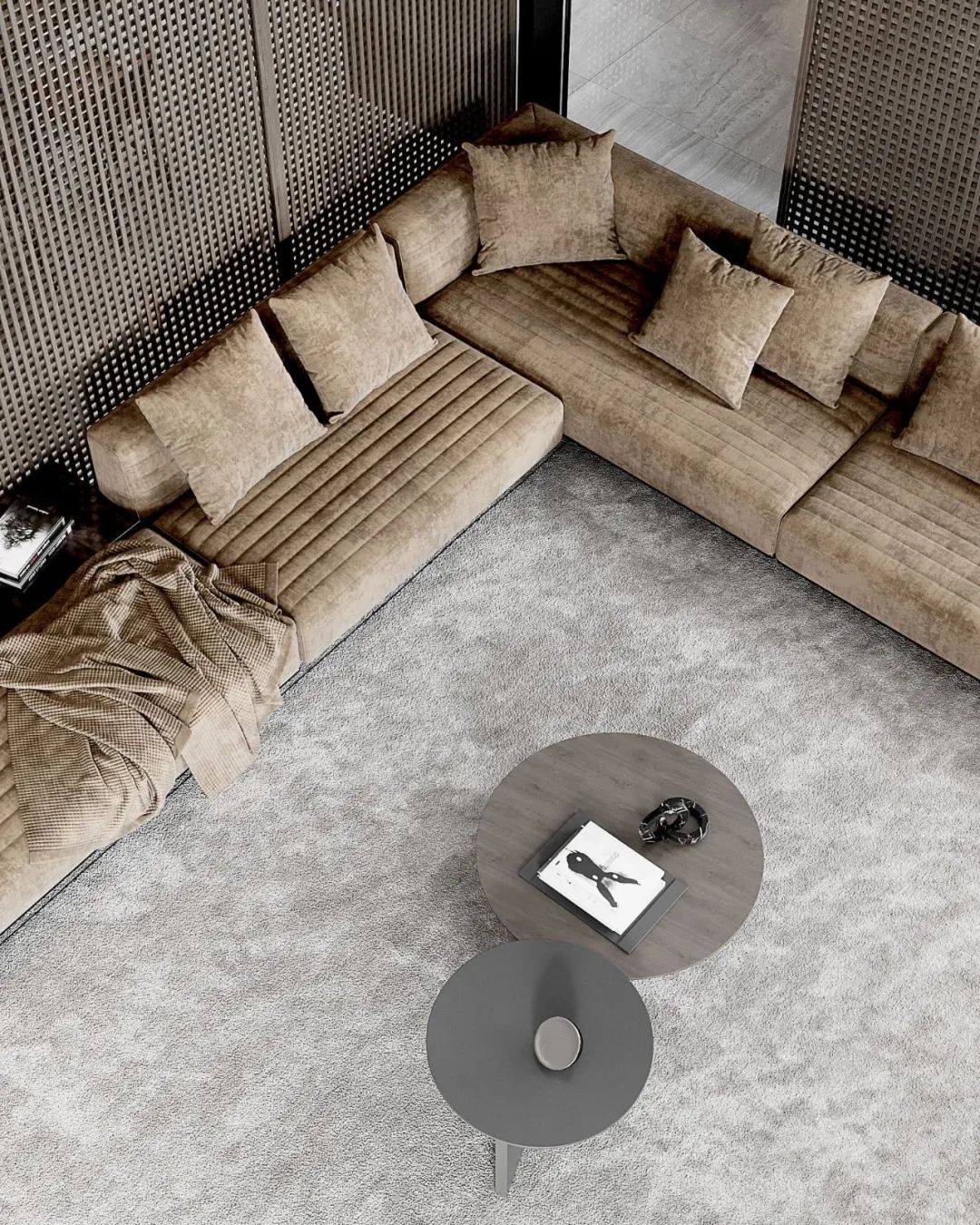 735㎡现代极简别墅设计丨LeQB Architects-25