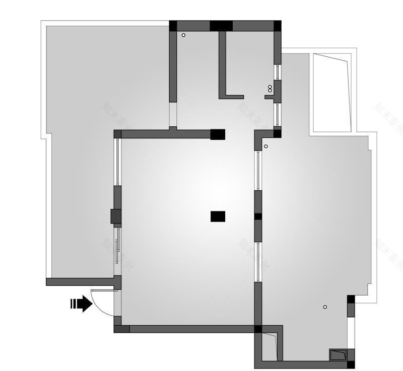 复式空间优化案例 | 阳光绿意下的美式轻奢家庭生活-66