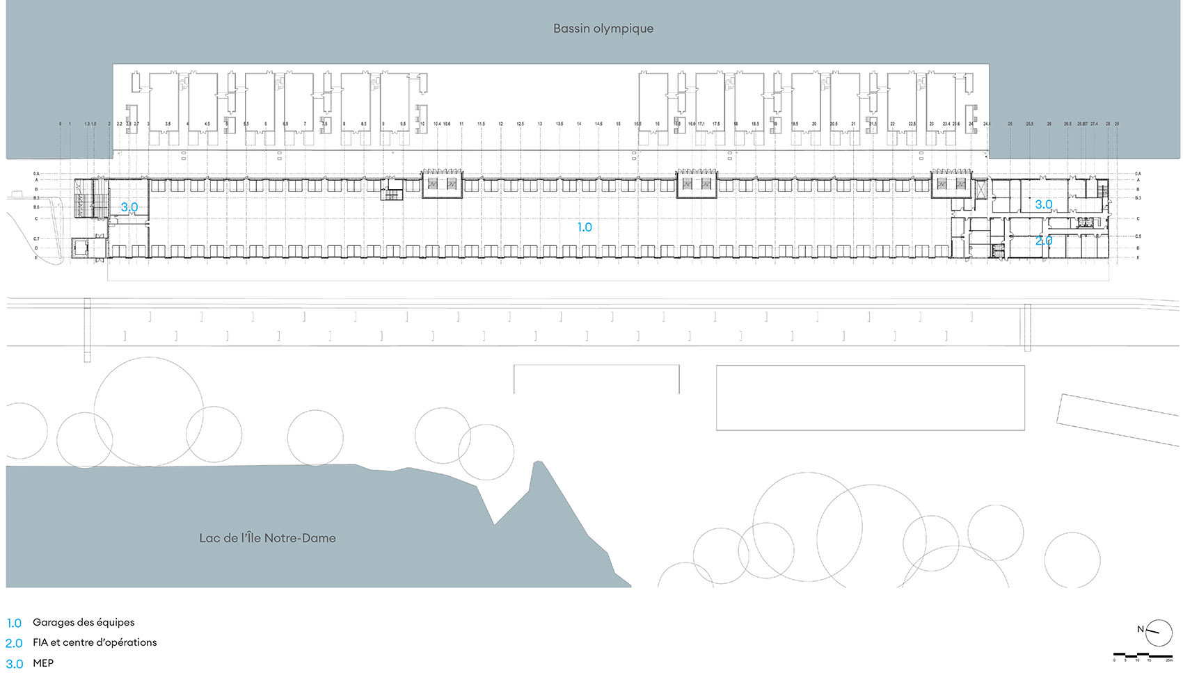 F1加拿大站围场，蒙特利尔 / Les architectes FABG-38