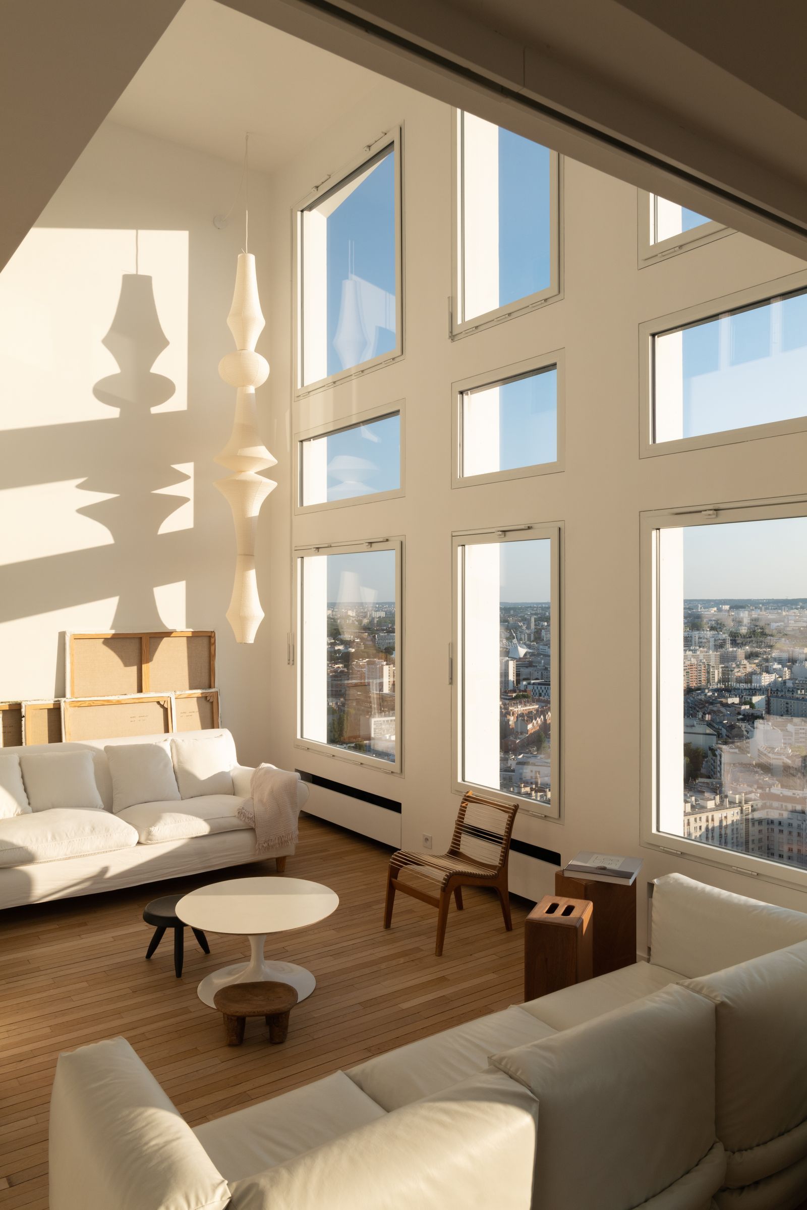 将100㎡复式改造成有景观的现代住宅丨法国巴黎丨Alexandre Deshayes-8