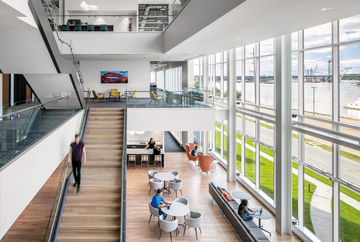 国际收割机密西西比河谷信用联社总部丨美国丨LEO A DALY-11