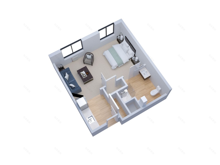 3D Floor Plan Renderings Jacksonville, Florida | The 2D3D Floor Plan Company-21