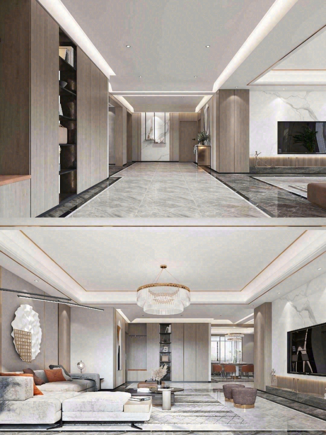 现代简约轻奢风室内设计-5