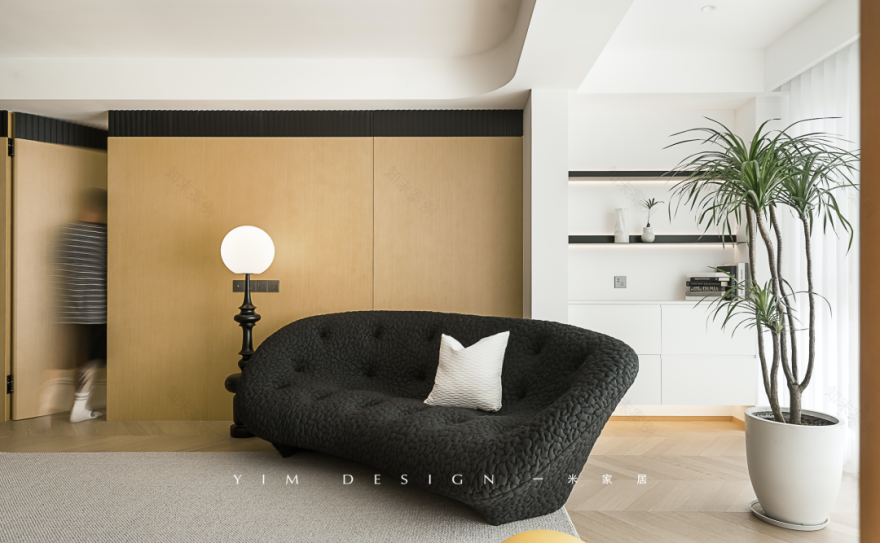 纯白与木色交融的现代质感空间·淳光丨YIM DESIGN-16