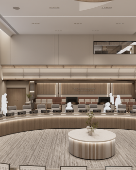 新北市政府市政會議室裝修設計與監造工程案